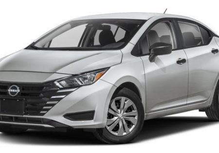 Nissan Versa sedan BC blauwe